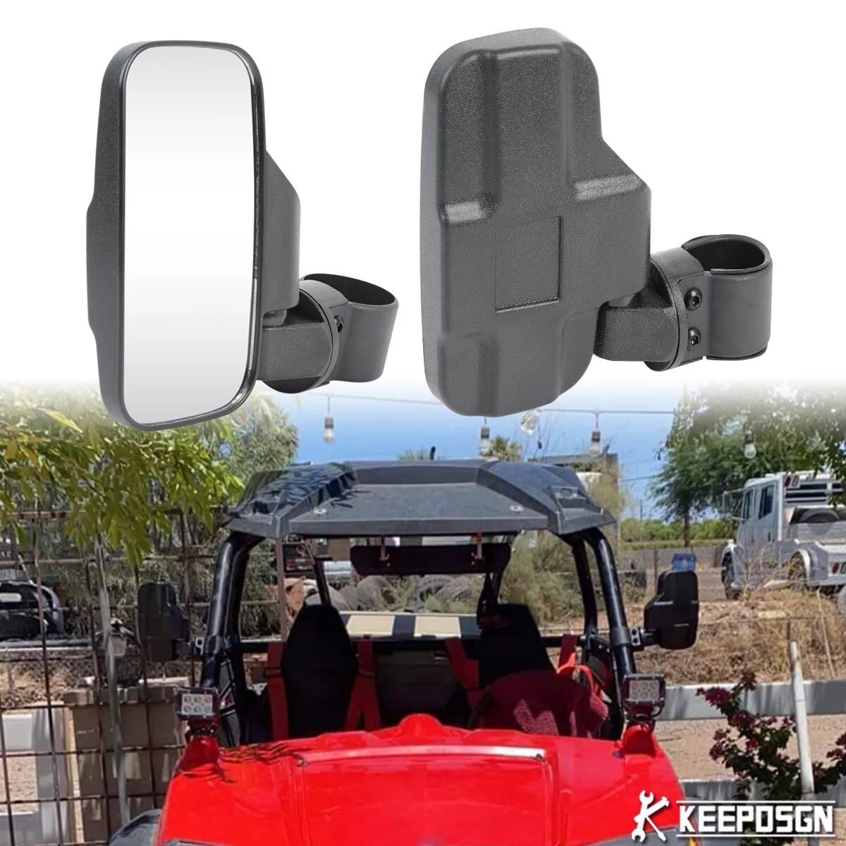 Polaris Ranger XP 900 One Piece Backrest Seat Covers