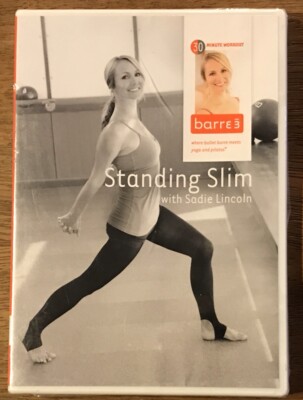 Barre3 Standing Slim with Sadie Lincoln - DVD    NEW/SEALED   