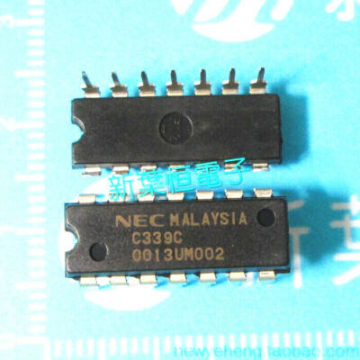 5PCS C339C UPC339C New   Offer 1300ns RESPONSE TIME, PDIP14, 0.300 INCH #D2*