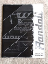2008 Randall Amplifiers Catalog Kirk Hammet & George Lynch signature amps