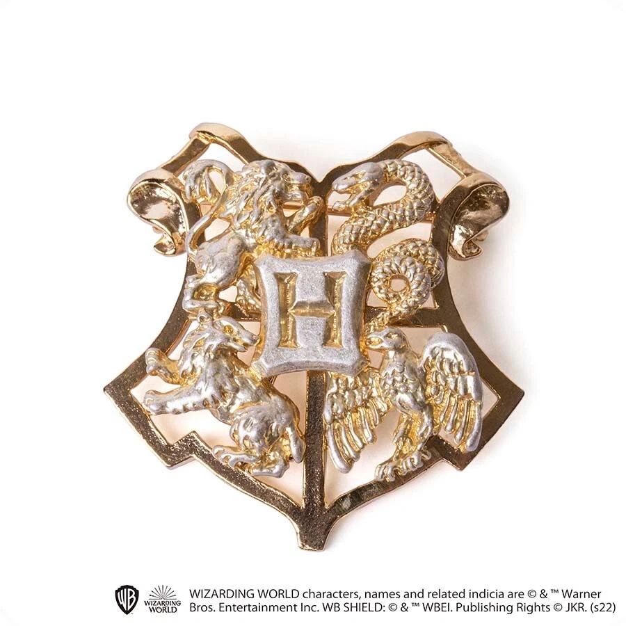 Harry Potter Hogwarts Emblem Brooch eBay