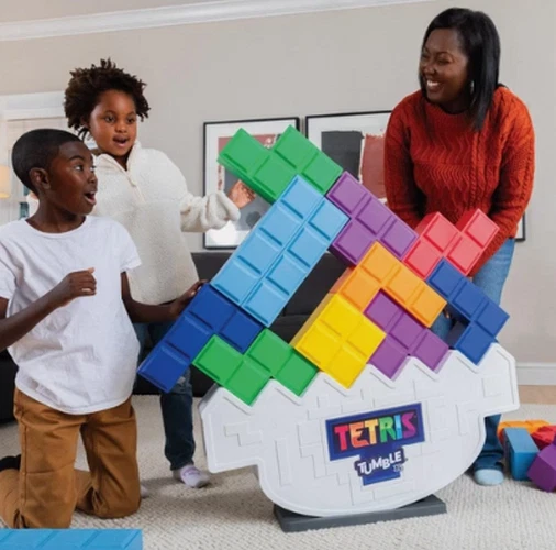 Головоломка Tetris Family Party Block XL игра в барабаны игровая для взрослых друзей большая забава - Изображение 3 из 4