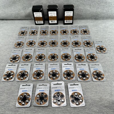 POWER ONE - P312 312 Hearing Aid Battery 1.4V Lot of 30 Expired  CMF