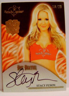 STACY FUSON AUTO /25 BOY BEATER BENCHWARMER 25 YEARS SERIES 2 2019