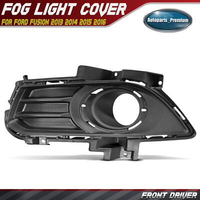 Front Driver Fog Light Bezel for Ford Fusion 2013 2014 2015 2016 DS7Z-17B814-BA
