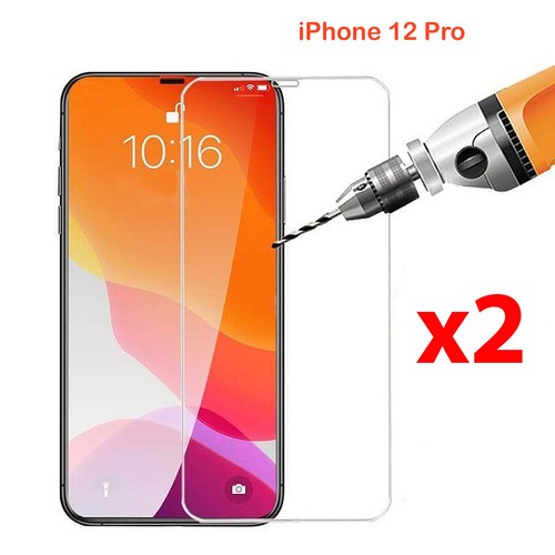 2pcs 9H Tempered Glass Screen Protector Guard for Apple iPhone 12 PRO Front - 第 1/9 張圖片