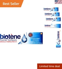 3-Pack Fresh Mint Fluoride Toothpaste - Sodium Lauryl Sulfate Free Formula