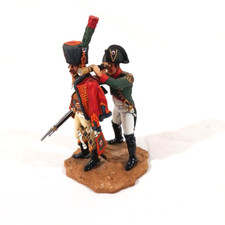 Napoleonic Wars Napoleon Viewing Austerlitz using Spyglass Metal Toy Soldier