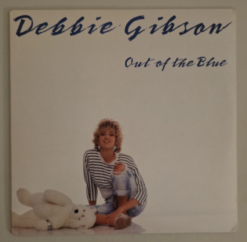 Debbie Gibson Out Of The Blue 1980's Vinyl LP Record VG+ W/ Insert RARE