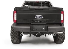 Fab Fours Fs17-u4150-1 For 17-c F250f350 Sd Rear Elite Ranch Bumper Matte Black