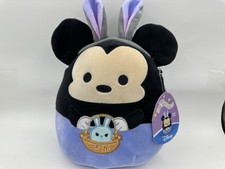 Squishmallows 8 Plush Disney Mickey Mouse w/ Bunny Ears - Easter Theme - New