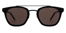 Saint Laurent SL 28 Metal Sunglasses Black Grey AR 61mm New 100% Authentic