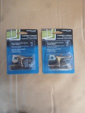 2 Sash Lock 1-7/8 In Steel Antique Brass Casement Window Catch Rim Surface8