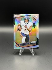 2025 Prizm True Silver DJ Moore Chicago Bears