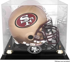 San Francisco 49ers Helmet Display Case