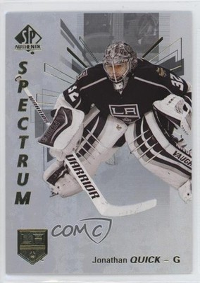 2016-17 SP Authentic Spectrum Silver Jonathan Quick #S-13 1k0r