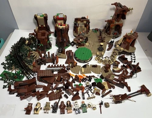 Lego Ewok Village Lego 10236 Incomplete With Figures