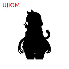 EARLFAMILY 5.1" Kanna Kamui Car Sticker Hood Car Door Helmet Surfboard Decals