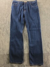 Big Mac Jeans Men's 38x34 Dark Blue Wash Straight Leg NWT