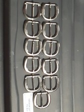 Heel-Bar Buckle Nickel Plated 1"