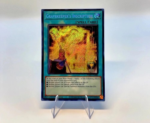 Gravekeeper's Inscription PHHY-EN000 YuGiOh Photon Hypernova card