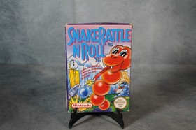 Nintendo NES &ndash; Snake Rattle &rsquo;n&rsquo; Roll &ndash; OVP + Anleitung &ndash; PAL &ndash; Sehr Gut