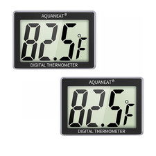 Aquarium Thermometer 2 Packs, Fish Tank Thermometer, Aquarium Digital Temperatur