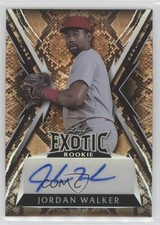 2023 Leaf Exotic Young Stars Edition Snake Prismatic 3/5 Jordan Walker Auto 0p1e