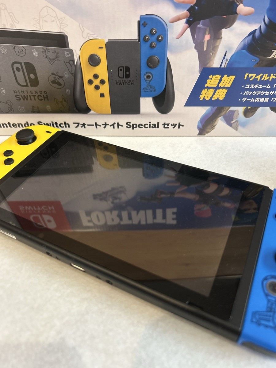 Nintendo Switch Fortnite Limited Edition Wildcat Console
