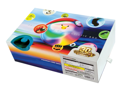 Pokemon Card Game MEGA Special Box 30th CELEBRATION FUTURISTIC BOX