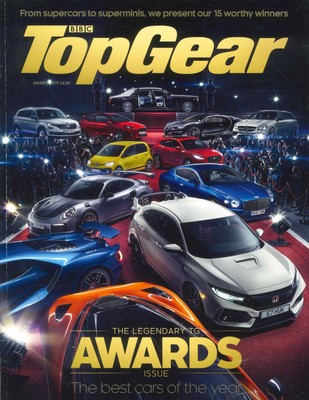 BBC Top Gear Magazin: Ausgabe #303, Jaguar XJR, Tesla, Mercedes AMG, Awards 2017