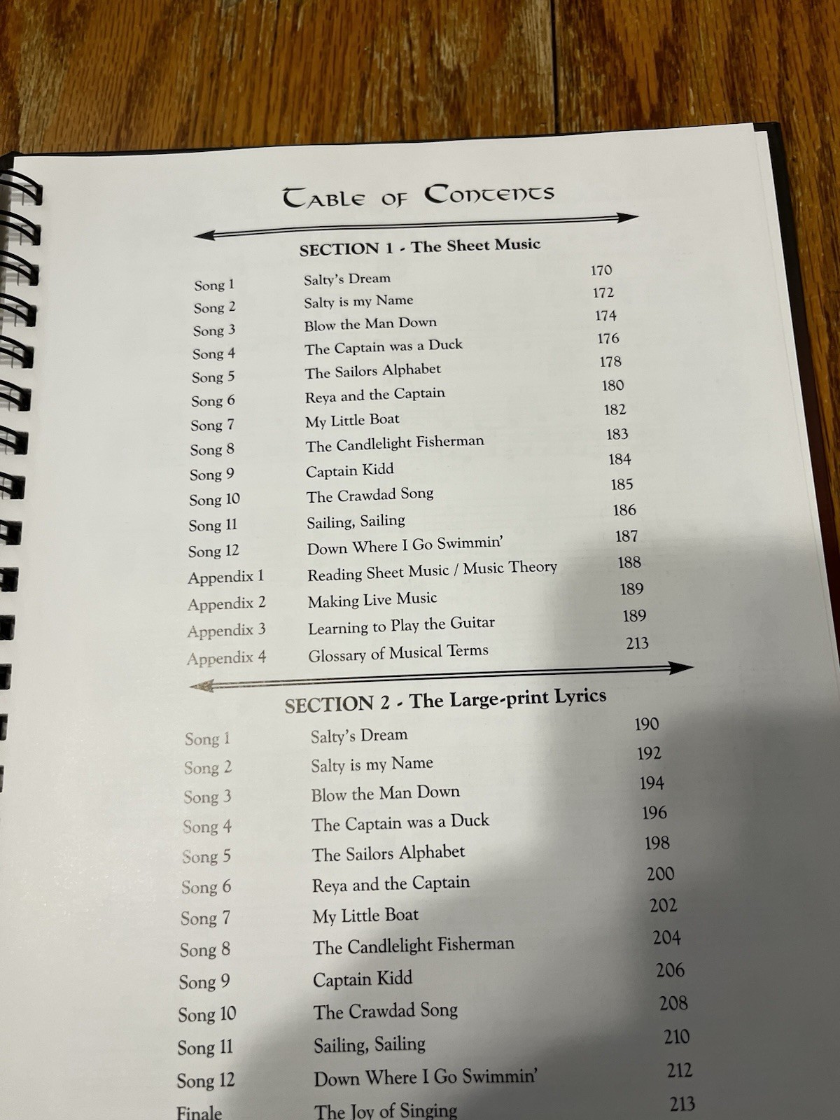 Salty  the Pirates - Spiral-bound Book By Delaney, Marie - FIRST EDITION