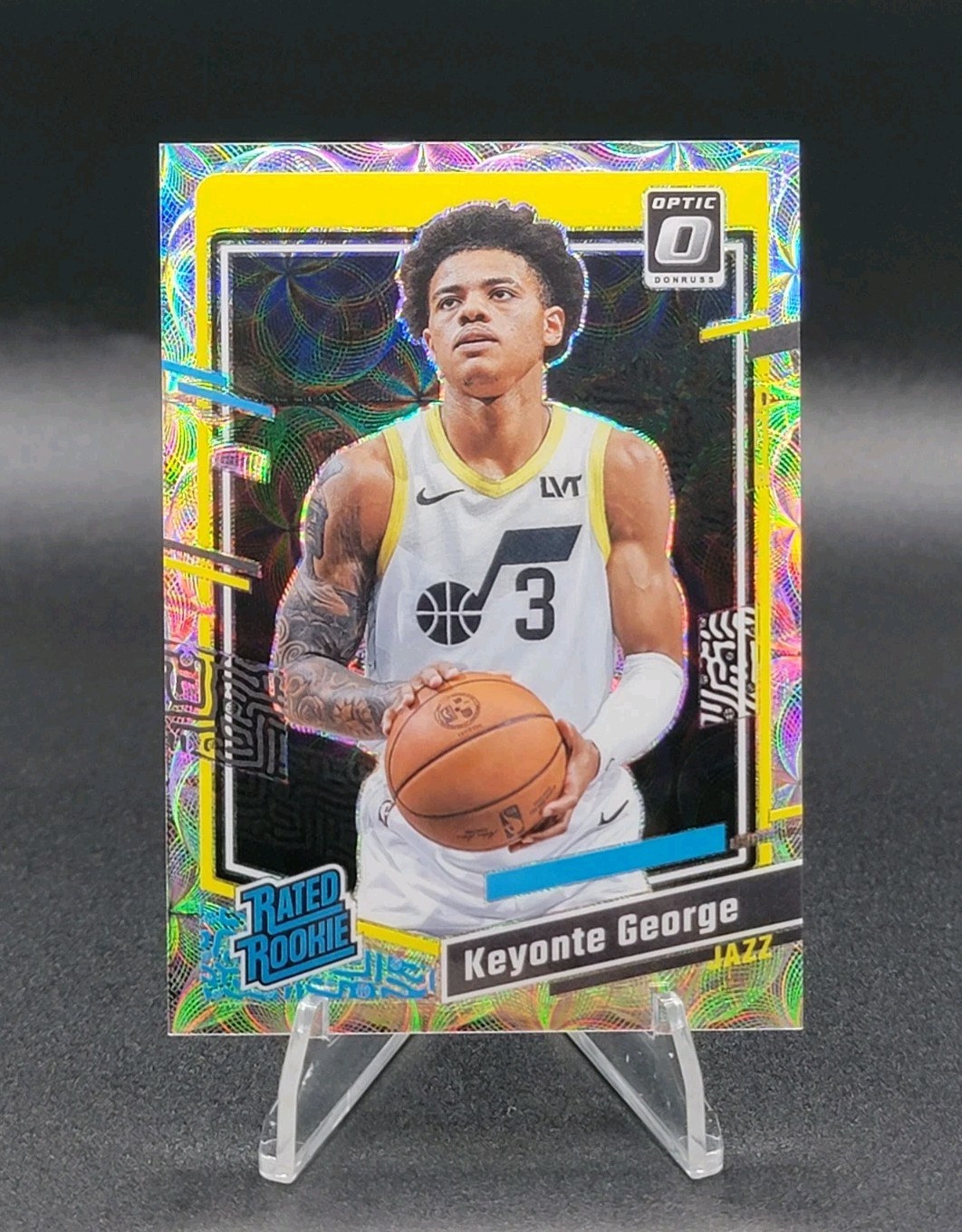 💎 (RC) KEYONTE GEORGE ~ 2023 Optic #223 ~ Rated Rookie ~ Premium Box Set /249