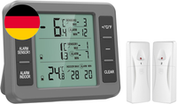 Oria KüHlschrank Thermometer, Gefrierschrank Thermometer, Innen AußEn Thermomete