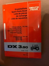 Oryginalna lista części zamiennych do Deutz Fahr DX 3.90