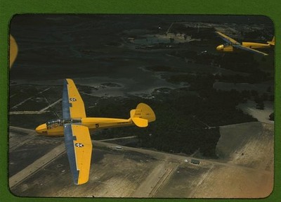 Photo:Parris Island South Carolina 1942 Marine Corps Gliders in Flight
