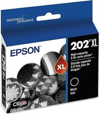 Epson 202XL (T202XL120) Black Ink Cartridge - EXP 7-2026