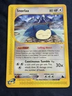 Pokémon TCG Snorlax Card 100/144 Non-Holo Skyridge 2003 MP Condition