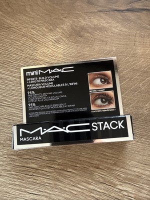 MAC Mini Mac Stack Mascara Infinite-Build Volumen & Länge - 8 ml / 0,27 oz