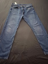 Levi's 505 Regular Fit Straight Leg Men's Jeans W34 L30 Medium Wash Denim