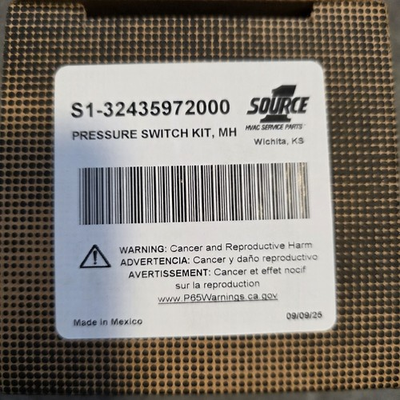 #ad Honeywell Pressure Switch S1 32435972000 Source One $79.95