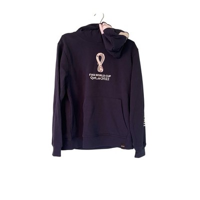 Outerstuff Women's Large Navy Qatar 2022 World Cup USA Hoodie