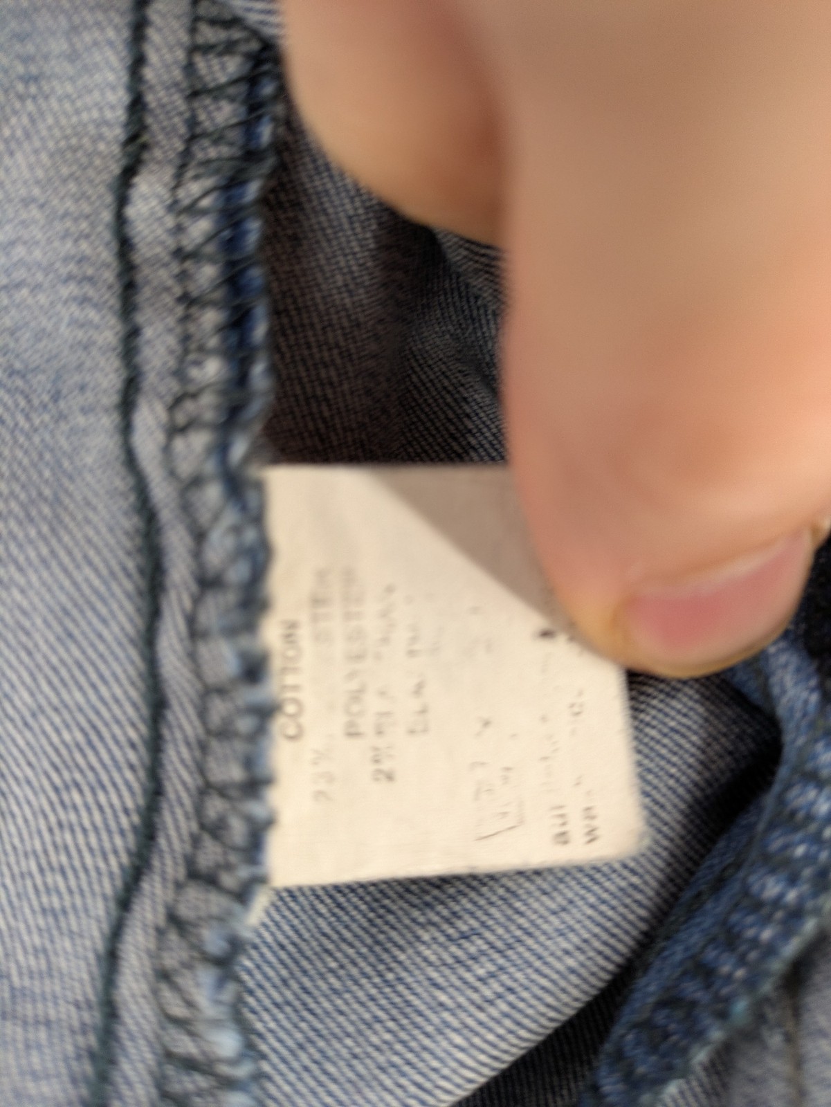 Select Damen Jeansjacke Stretch Denim Blau Washed Look Baumwolle Jacke image 9
