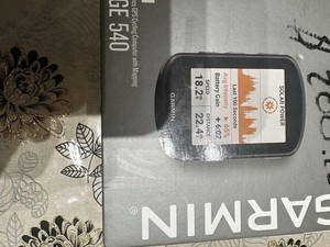 Garmin Edge 540, compact GPS cycling computer with button controls, specific