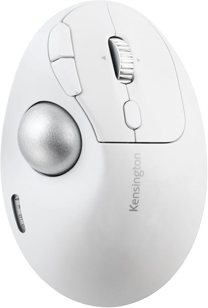 Kensington Pro Fit Ergo Tb550 Trackball Souris Verticale Bluetooth, Ghz Taille 2.4 Noir/Bleu/Gris de Inmac Wstore - Image 2