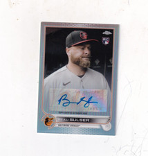 2022 BEAU SULSER TOPPS CHROME R/C AUTO/AUTOGRAPH BALTIMORE ORIOLES