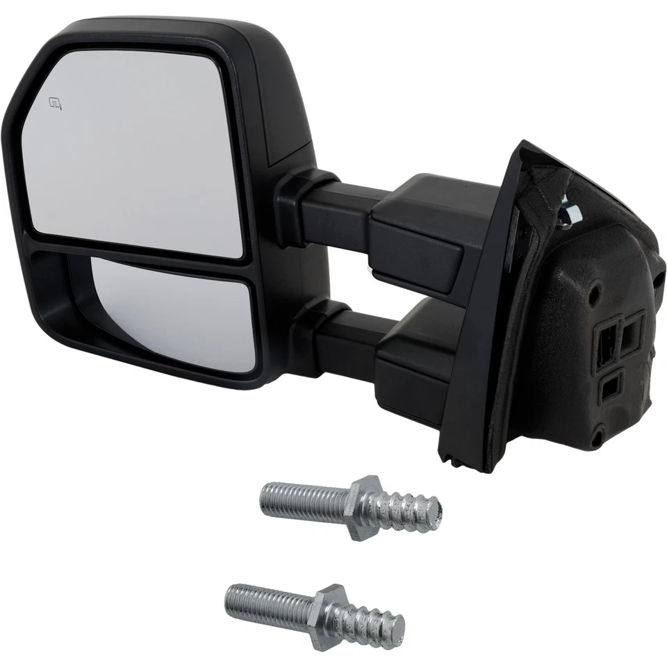 Driver Heated Mirror For 2017-2022 Ford F-250 F-350 Super Duty Textured Towing