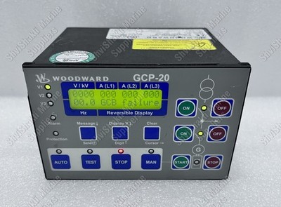 Woodward GCP-22 Genset Controller, 5448-914 Power Generation Control Unit