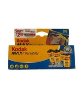 KODAK MAX VERSATILITY 400 FILM SEALED 4 ROLL PACKAGE EXPIRED ON 07 2008 