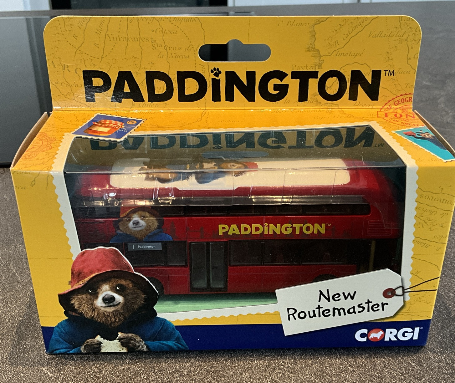 CORGI - CC89203 PADDINGTON BEAR ROUTEMASTER BUS - NEW AND BOXED